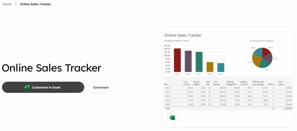 Contoh Template Excel Di Pc