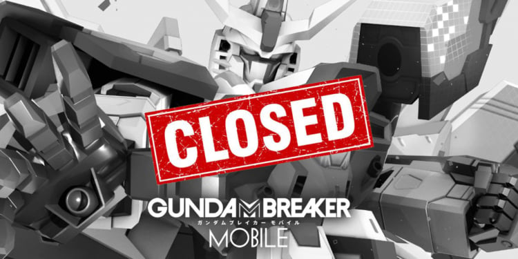 Gundam Breaker Mobile Tutup Server