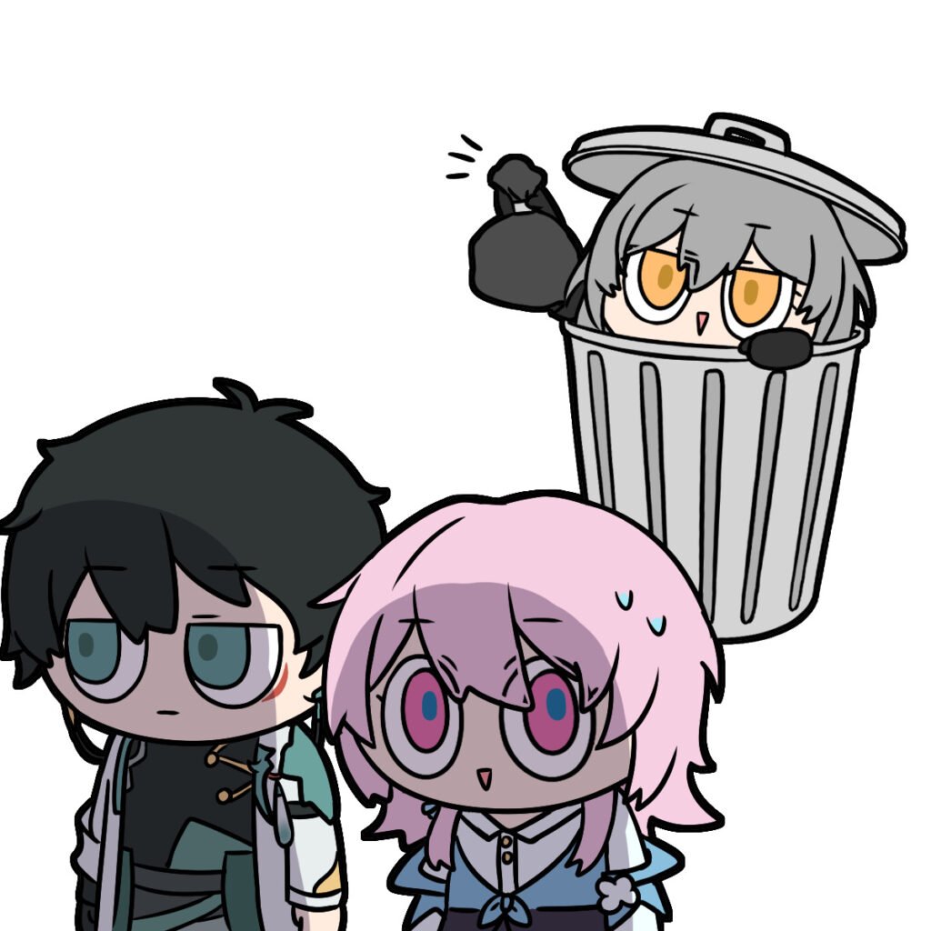 Honkai Star Rail Trash Can