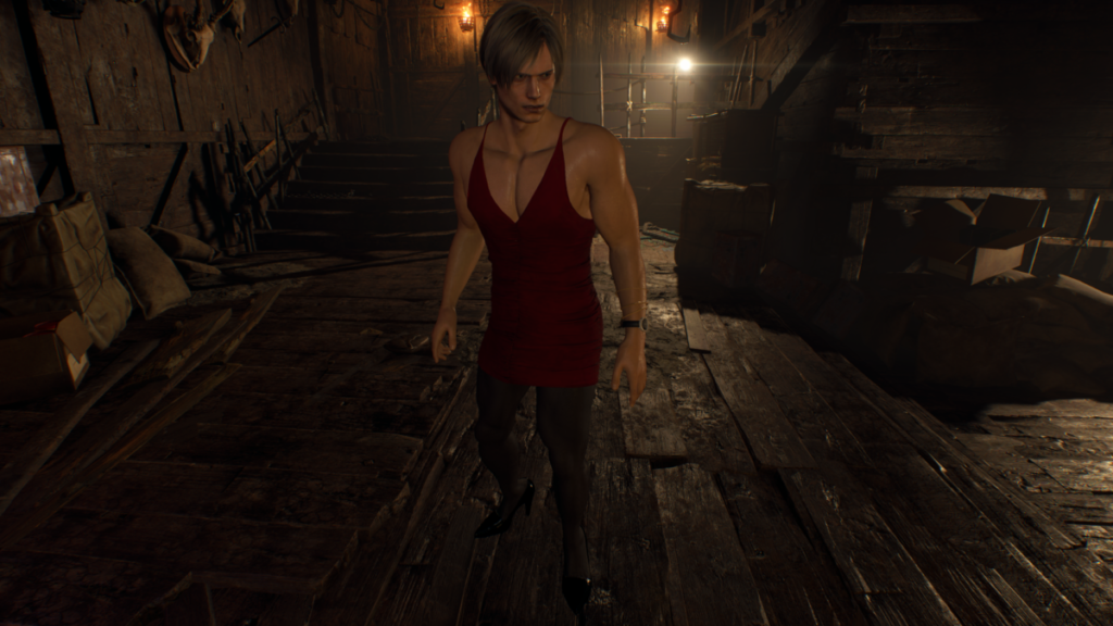 Mod Leon Resident Evil 4 Remake