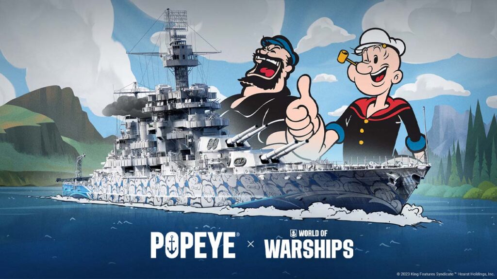 World Of Warships X Popeye