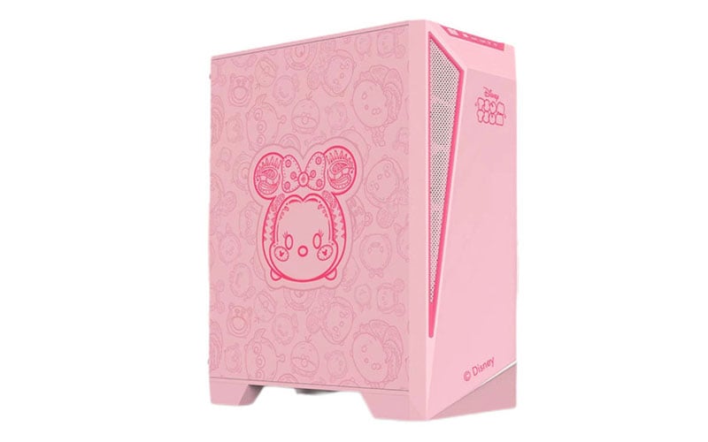 Ipason Disney Pink Case Komputer Pc