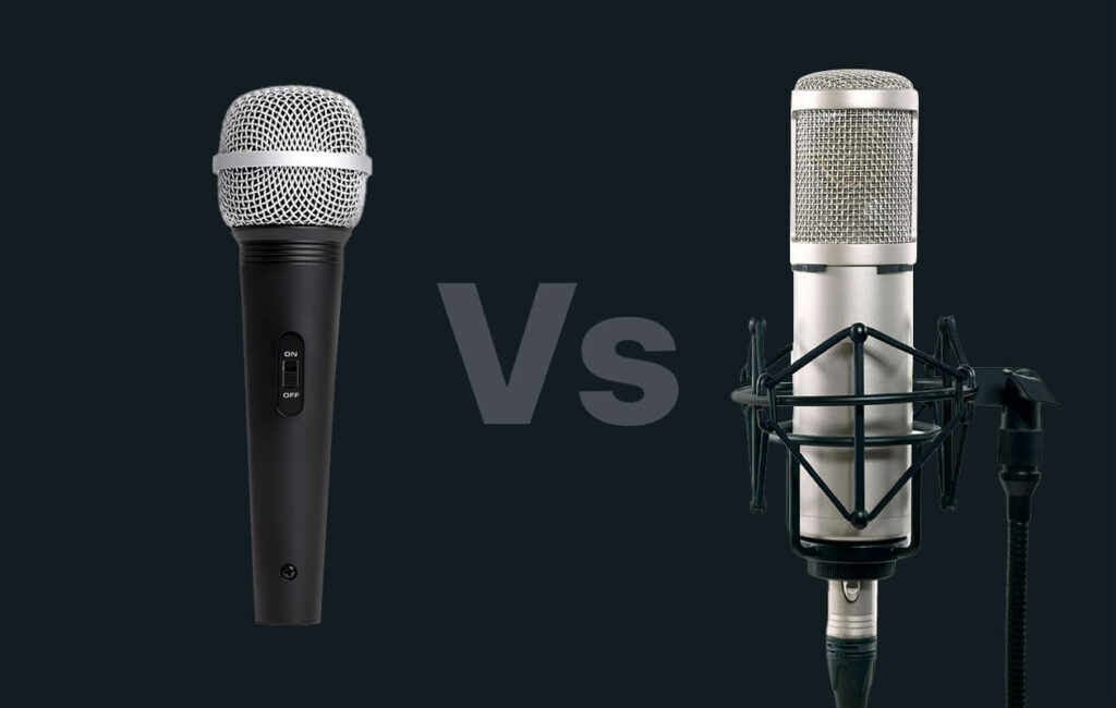 perbedaan mic condenser dan dynamic