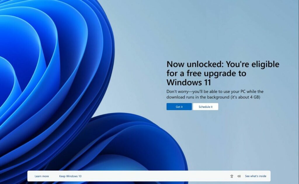 Contoh Iklan Pembaruan Di Windows 10