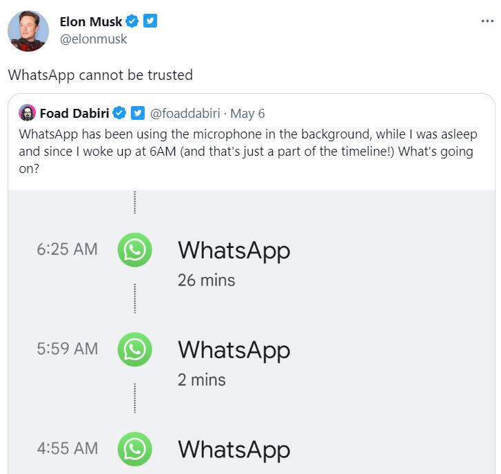 Elon Musk Wa Tidak Bisa Dipercaya