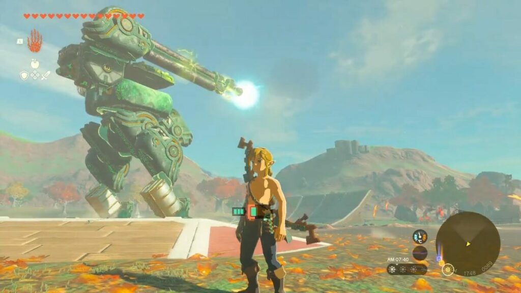 Metal Gear di Zelda Tears of the Kingdom