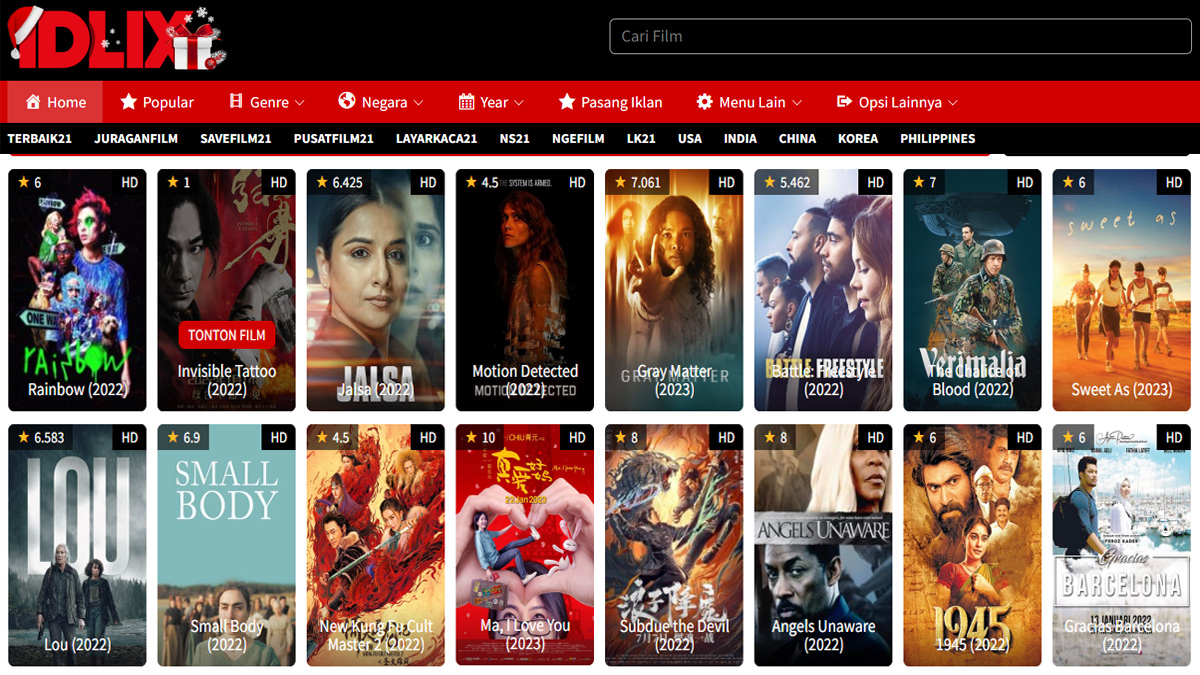 Selain Filmapik Link Nonton Film Streaming Terbaru