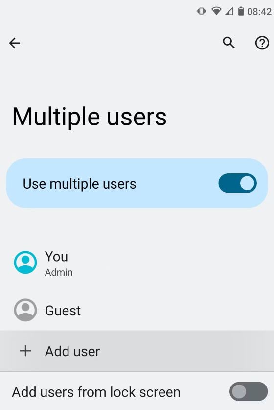 Menambahkan User Di Akun Google Hp Android