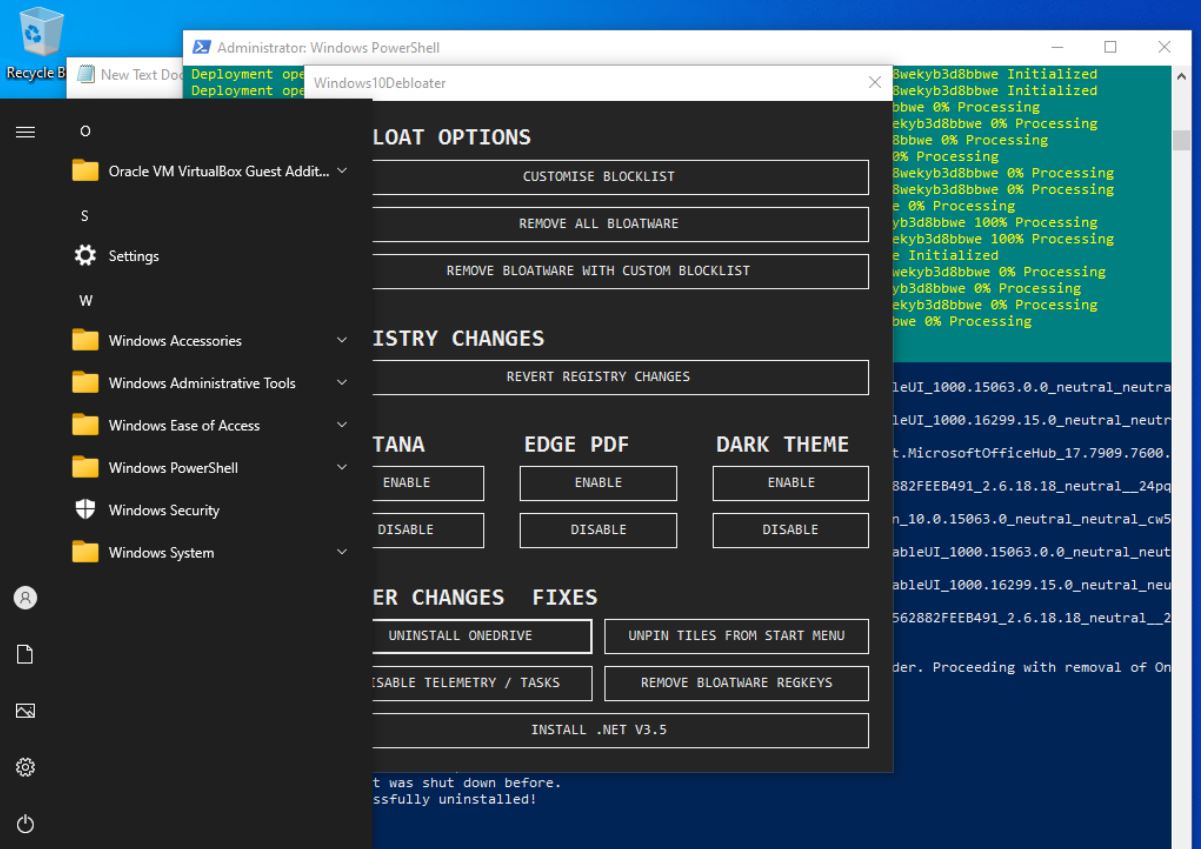 Cara Menggunakan Windows 10 Debloater untuk Menghapus Aplikasi Tak