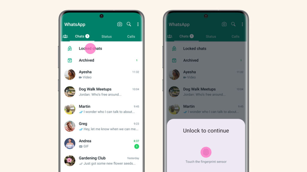 Whatsapp Chat Lock