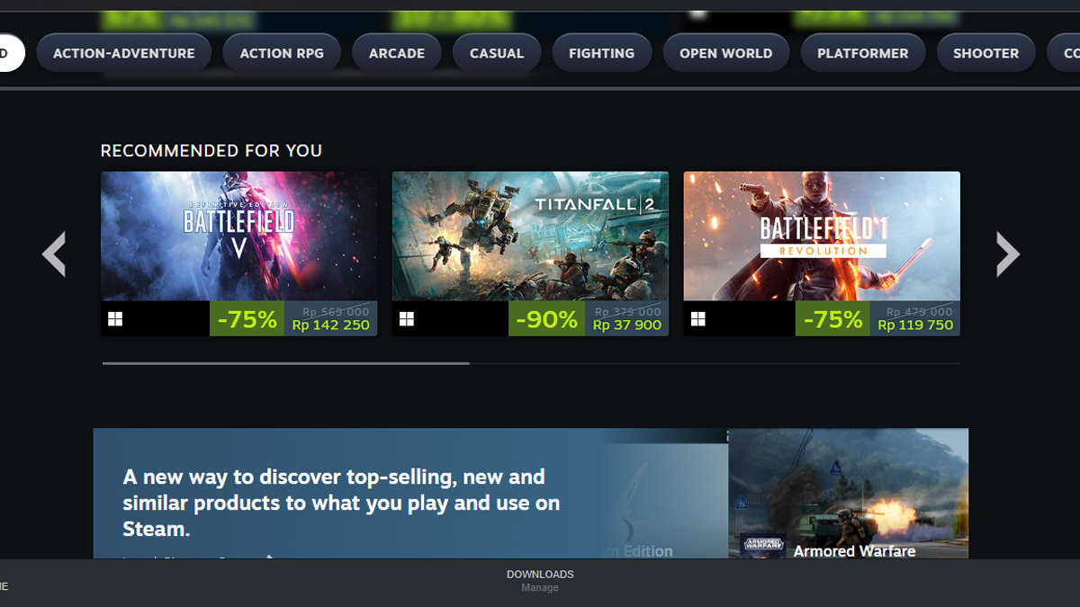 Fitur Free Trial di Steam Bisa Main Game 90 Menit Sebelum Membeli
