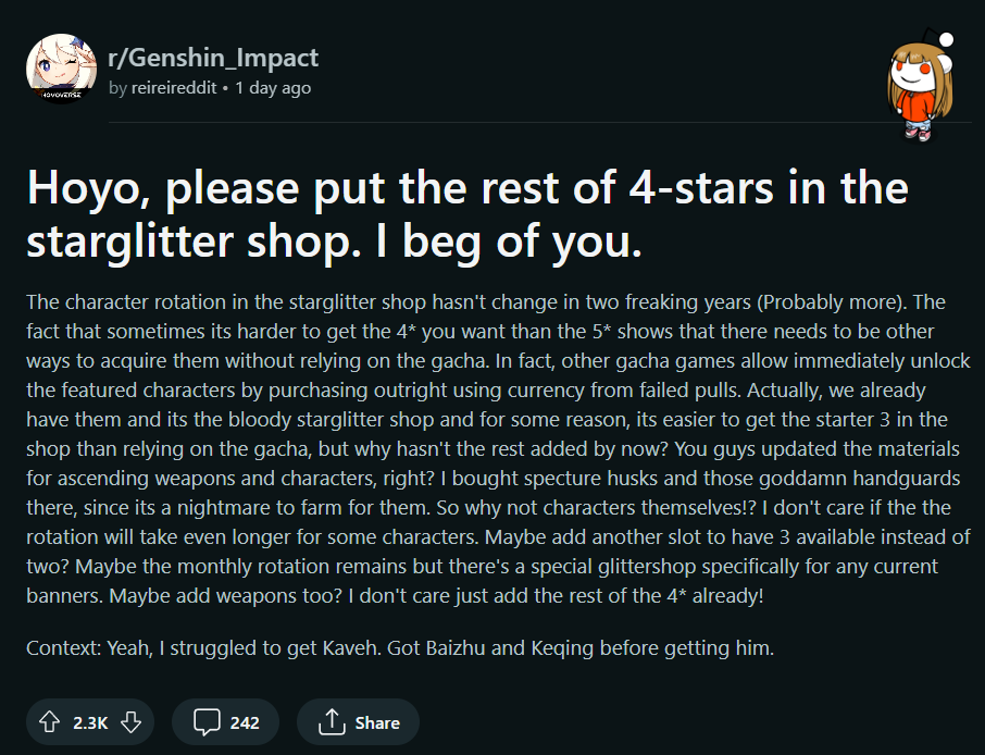 starglitter shop genshin impact perlu diubah