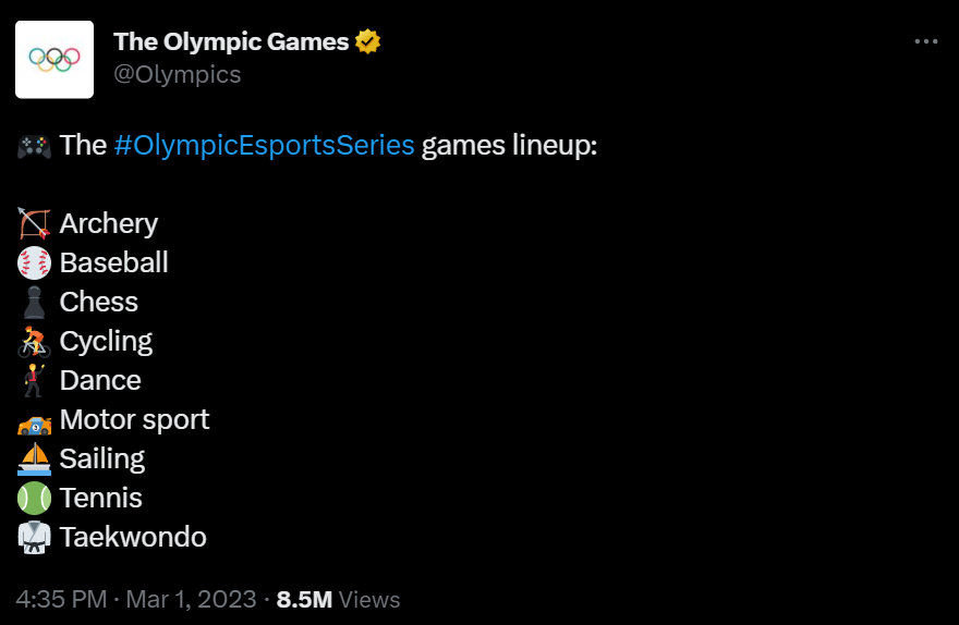 kontroversi game esport olympic