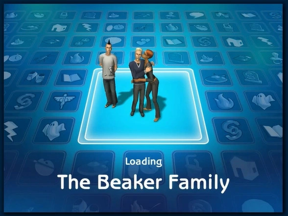 beaker family the sims