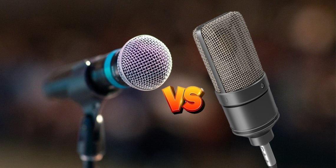 Perbedaan Mic Condenser dan Dynamic yang Harus Kamu Ketahui