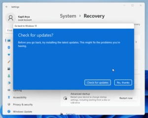 Cara Downgrade Windows 11 Ke 10 Dengan Mudah Dan Cepat