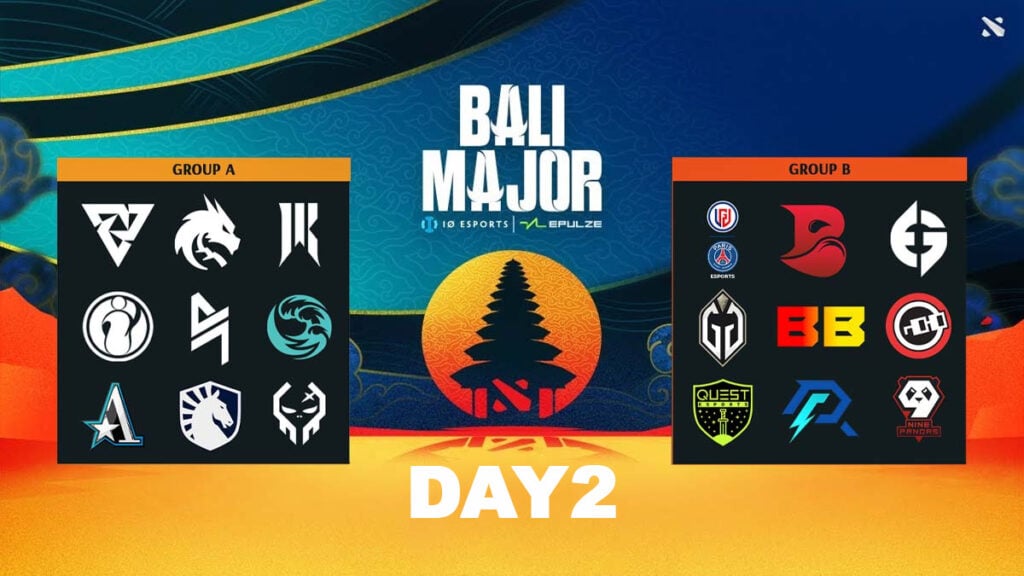 Day 2 Bali Major Dota 2 2023 Featured