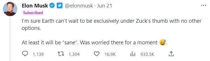 Elon Musk Sindir Mark
