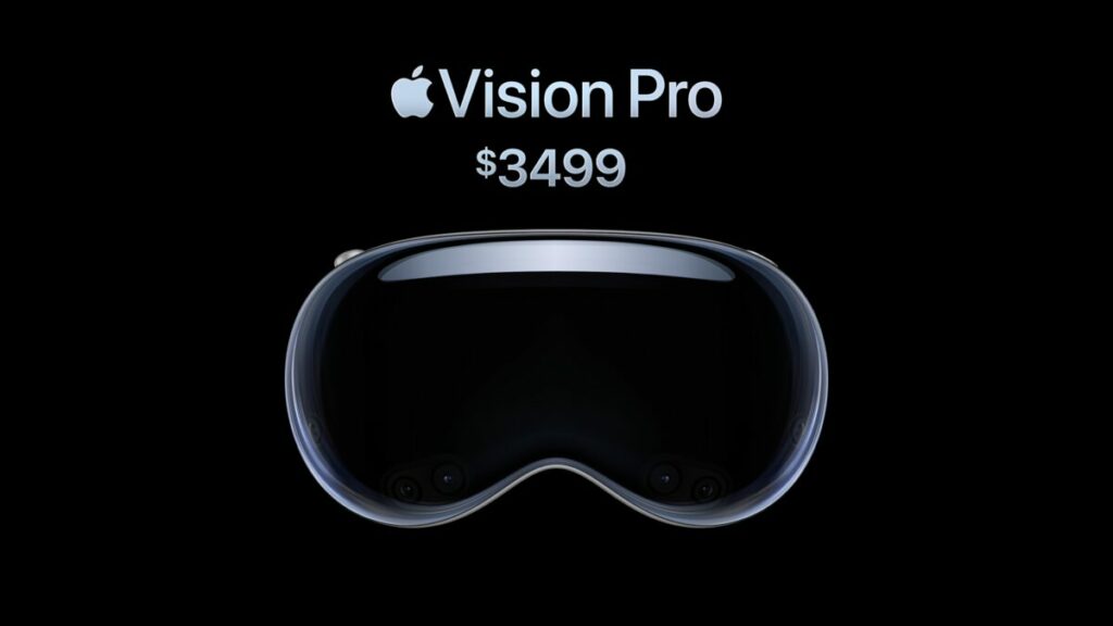 Harga Apple Vision Pro $3500