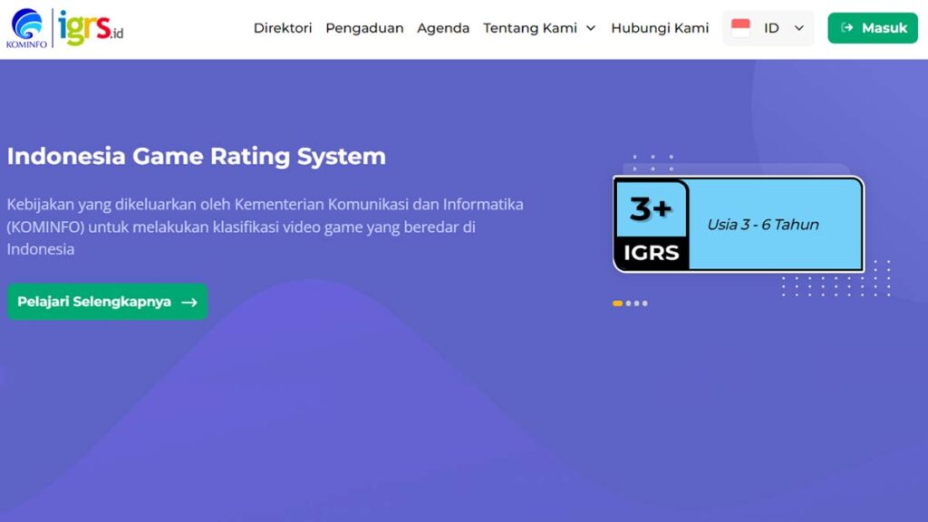 Indonesia Game Rating System