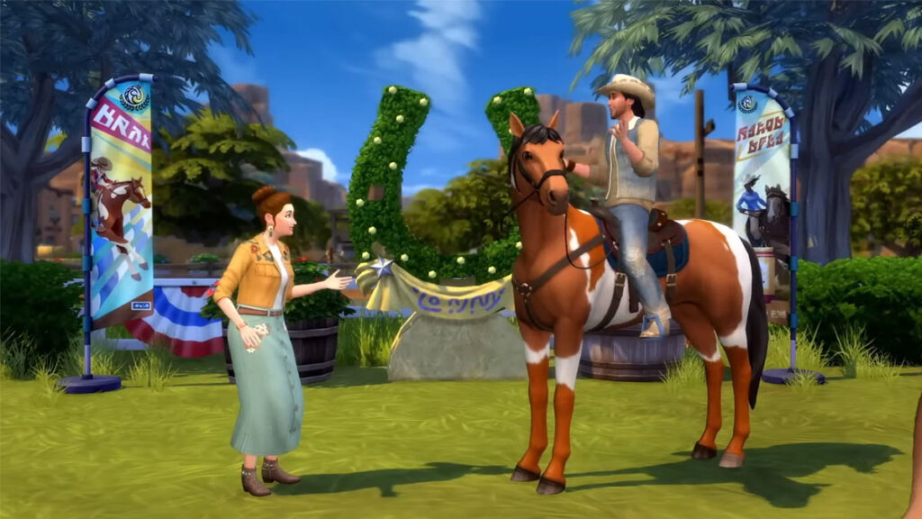 dlc the sims 4 horse ranch