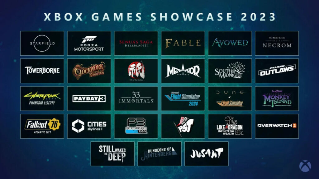 Rekap Xbox Games Showcase 2023
