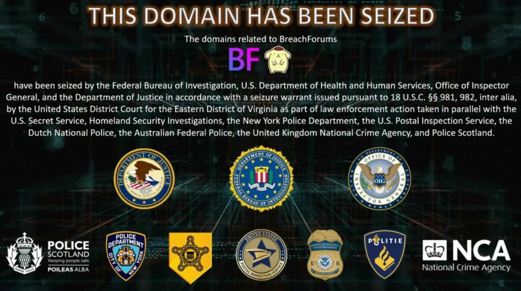 Breachforums Resmi Dihentikan Operasionalnya Oleh Fbi