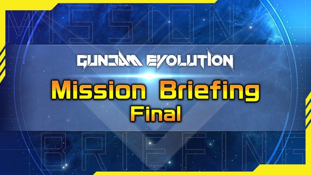 Game Gundam Evolution Hadirkan Livestream Terakhir