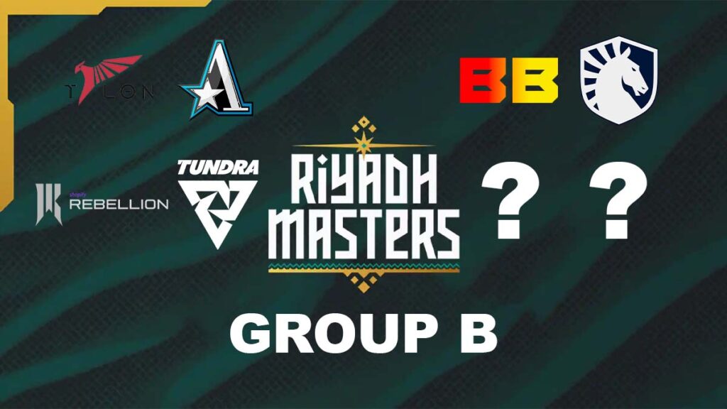 Group B Riyadh Masters 2023 Dota 2