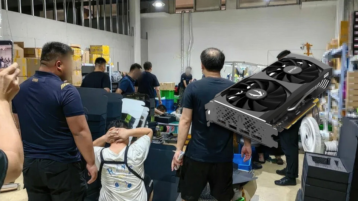 Oknum Pemalsuan GPU Senilai Miliaran Rupiah Telah Ditangkap Kepolisian di Cina