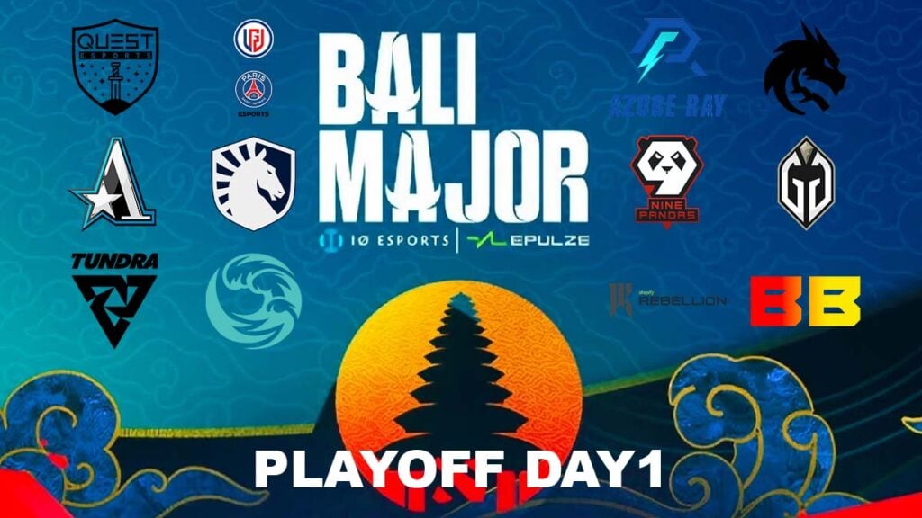 Rekap Bali Major Dota 2 2023 Playoffs Day 1