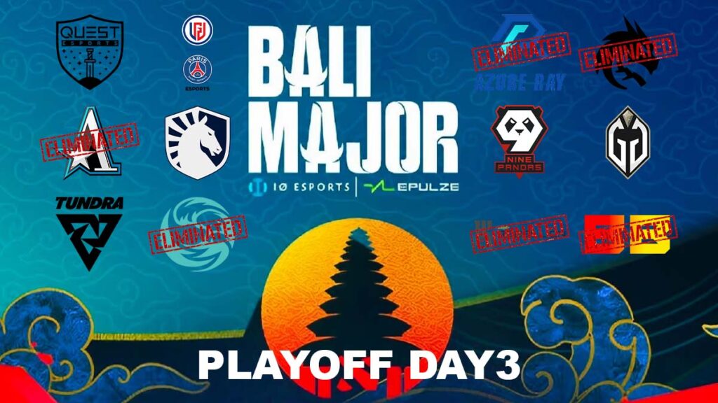 Rekap Bali Major Dota 2 2023 Playoffs Day 3