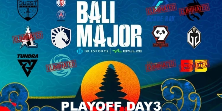 Rekap Bali Major Dota 2 2023 Playoffs Day 3