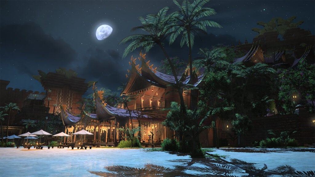 Rumah Gadang Ekspansi Dawntrail Final Fantasy Xiv Online