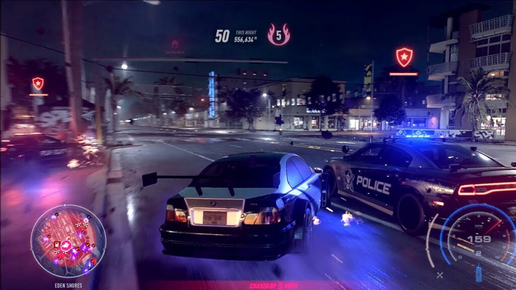 Sesi Police Chase Bisa Meningkatkan Replaybility Game Racing