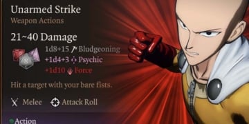 Build One Punch Man Baldur's Gate 3 Featured