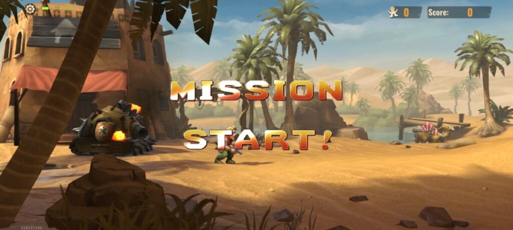 Mission Start Metal Slug
