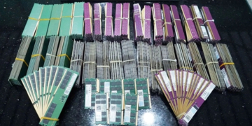 Upaya Menyelundupkan Ratusan Keping Ram