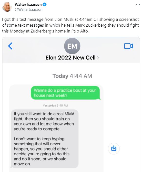 Walter Isaacson Duel Elon Vs Mark