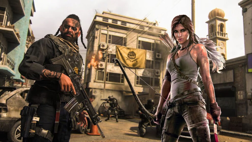 Call Of Duty Hadirkan Lara Croft Tomb Raider