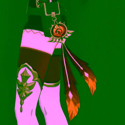 amber genshin impact vision
