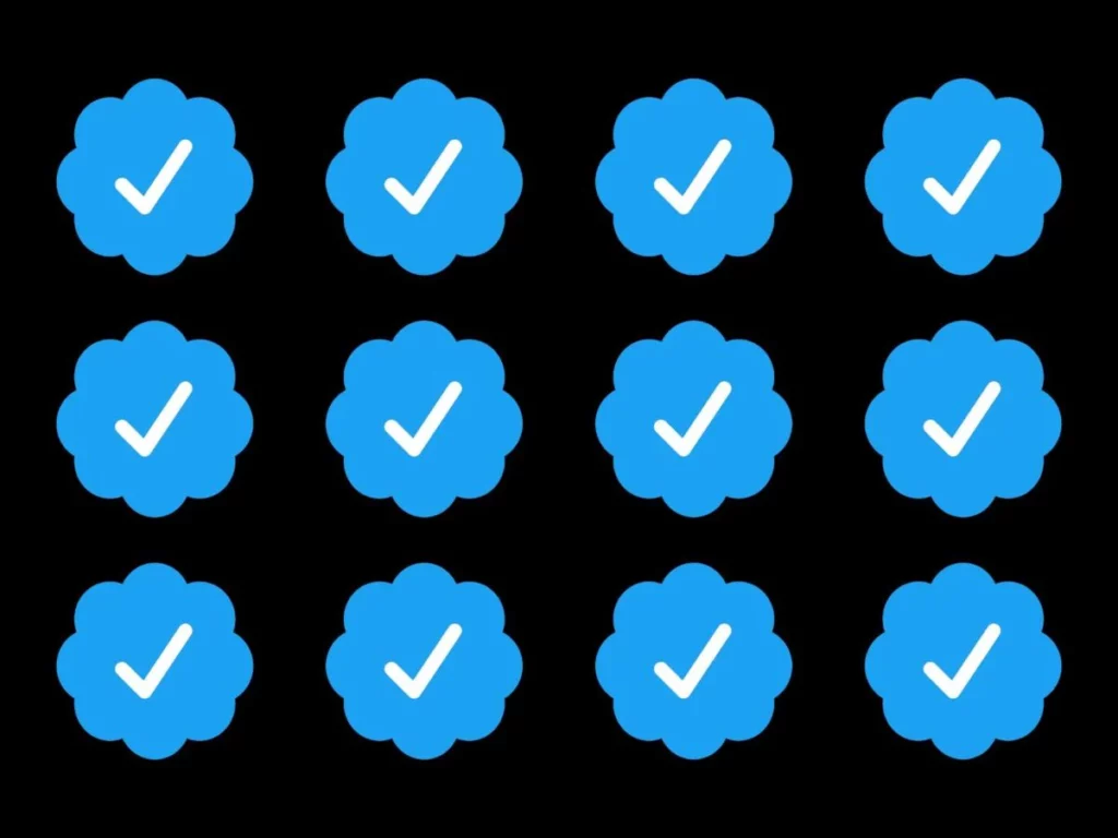 centang biru di twitter