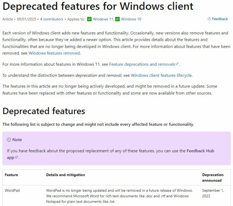 Sedih, Microsoft Pensiunkan WordPad Setelah Hampir 30 Tahun ...