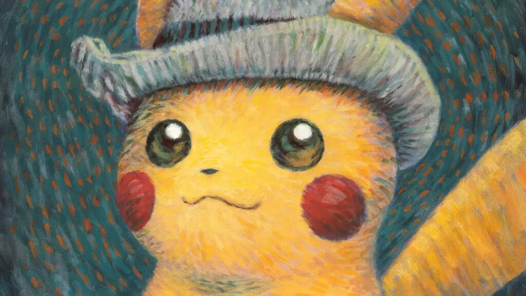 Pokemon Pikachu Van Gogh