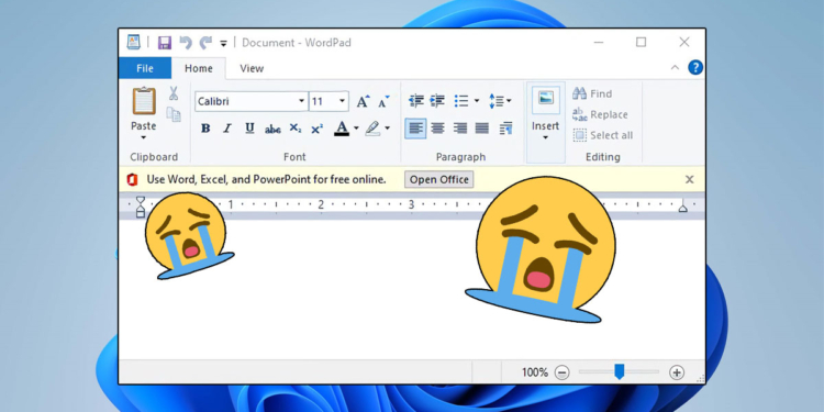 Microsoft Pensiunkan Wordpad