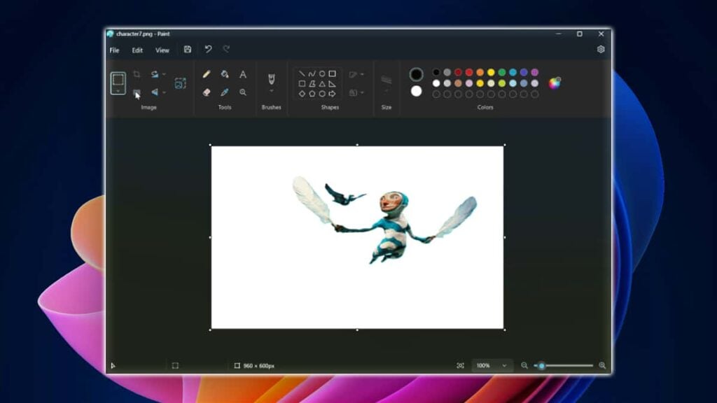 Microsoft Paint Windows 11