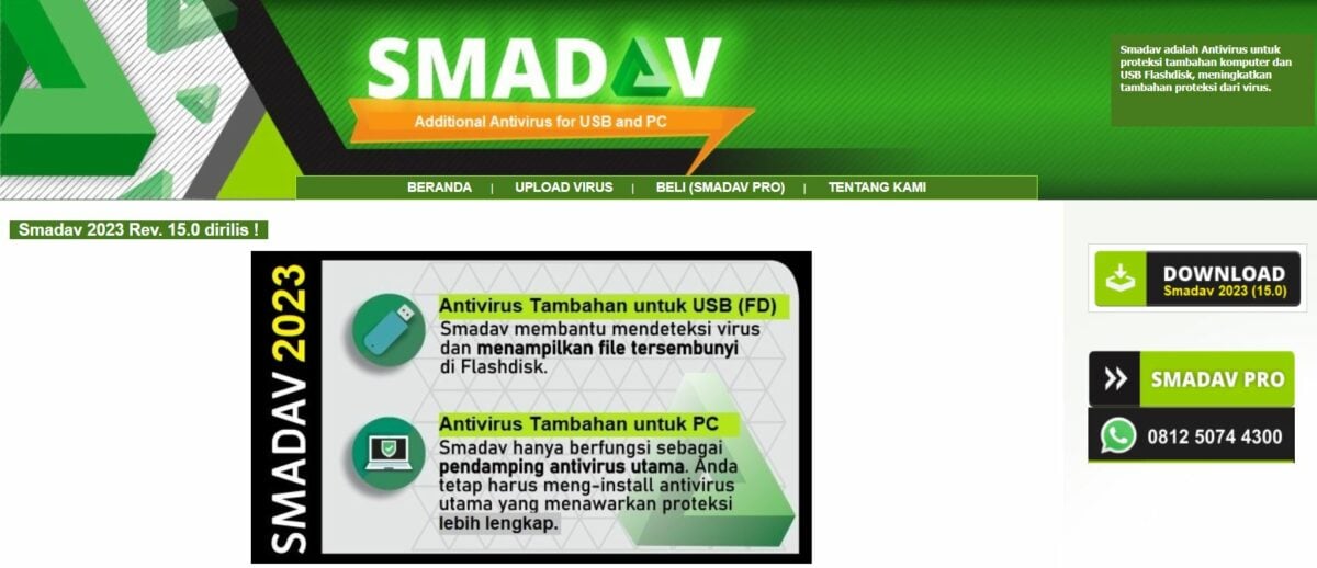 [OPINI] Apakah Anti Virus SMADAV Masih Relevan Digunakan di Tahun 2023 ...