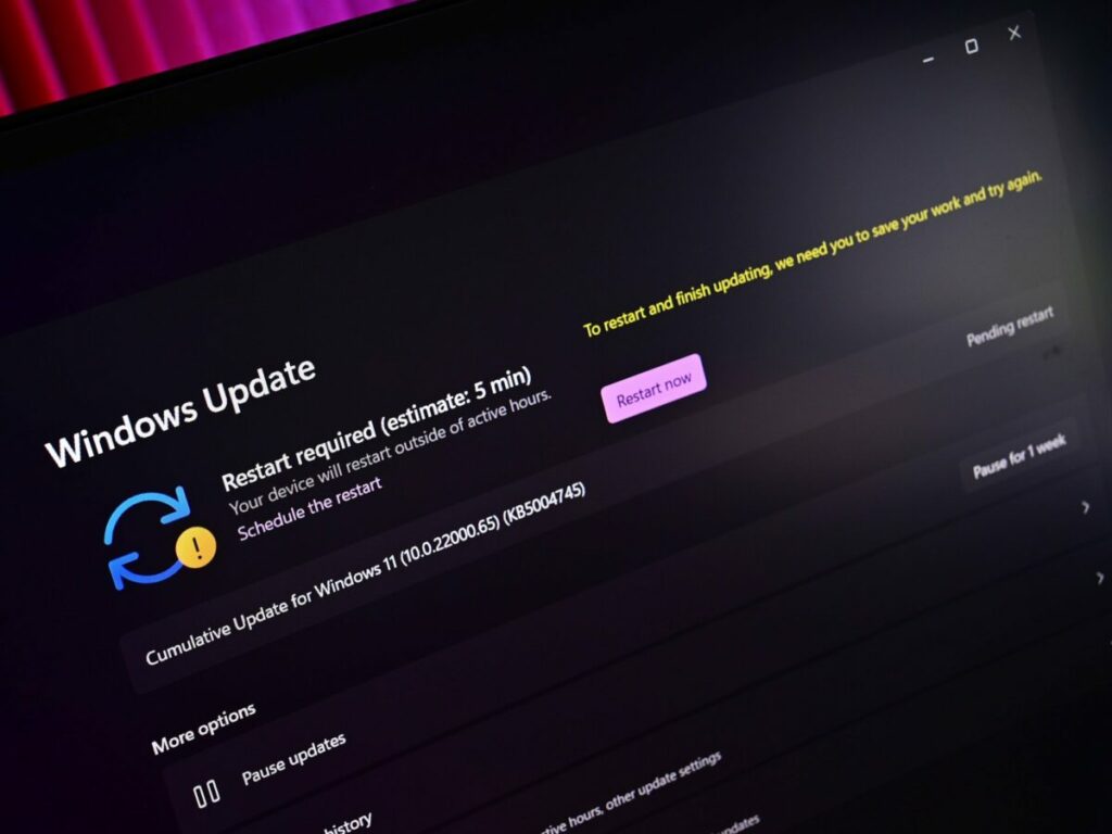 update windows 11 baru