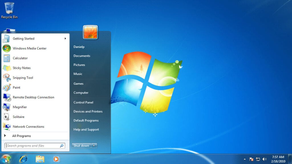 Windows 7 Makin Tua