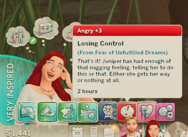the sims 4 moodlet